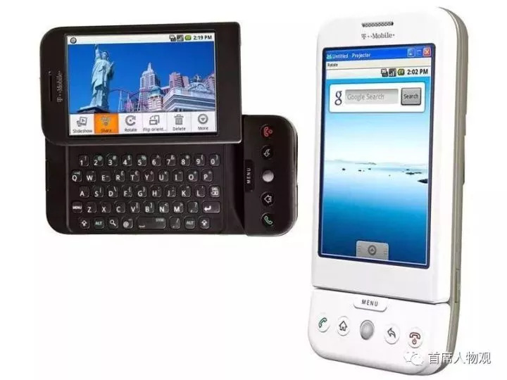 全球首款安卓手机t-mobile g1