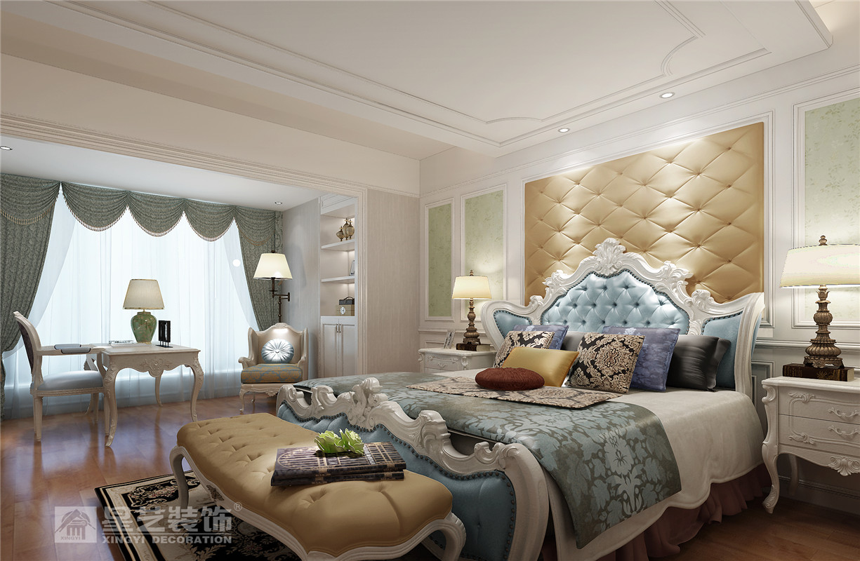 贵阳别墅装修设计，花溪碧桂园欧式别墅装修案例！