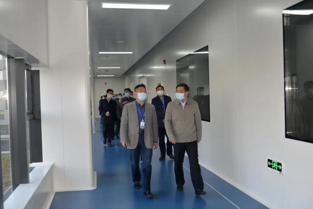 省委组织部来区考察调研企业疫情防控和复工复产工作