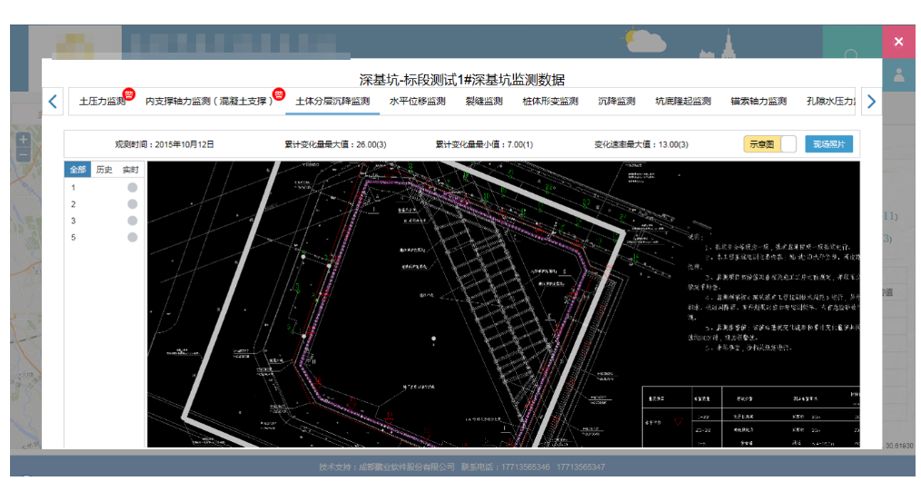 智慧工地_地下工程及深基坑监测管理系统