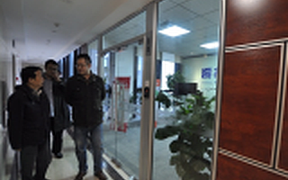 青年创业服务中心主任带队考察云商众创空间康德园区建设工作