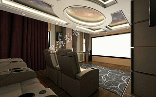 青岛家庭影院声学装修案例
