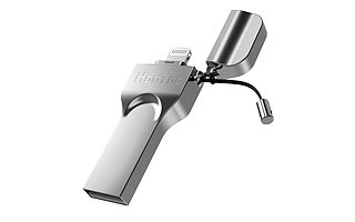 拯救iPhone“内存不足” HooToo 苹果U盘震撼上市