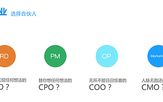 选对合伙人是创业成功的第一步——原百度产品经理谈创业