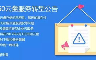 360云盘轰然倒下，企业网盘依旧坚挺