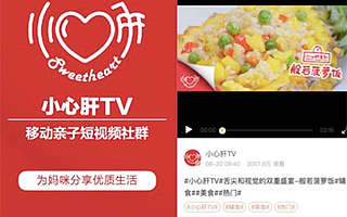 移动端短视频切入亲子经济 “小心肝”获数百万元天使投资