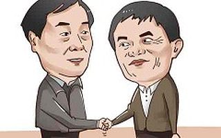 马云宗庆后座谈会后握手寒暄 1个月前曾隔空论战