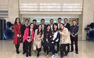 明磊融创受邀到视源股份参观考察