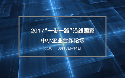 2017“一带一路”沿线国家中小企业合作论坛