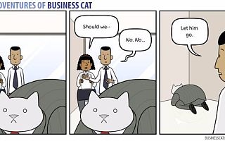【联合办公室话题有奖征集】如果你的老板是只猫？