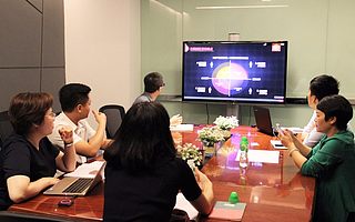 云算盘首席营运官参观考察励弘文创旗舰园,双方达成初步合作意向!