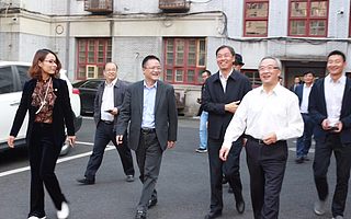 為浙江創業第五軍點贊！杭州市副市長陳新華、劉德生一行蒞臨青創學院考察調研
