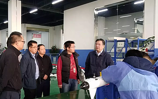 杨羽主任率队调研军民融合无人机产业发展