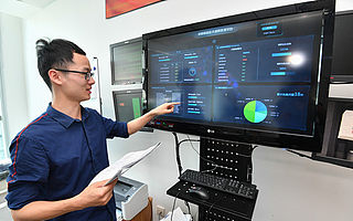 成都高新區投用可視化平臺 全程“直播”企業大調研