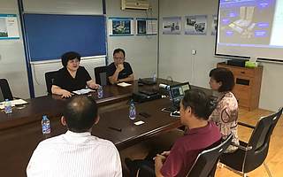 天津市科协张丽珠副主席调研天津普天创新创业科技有限公司