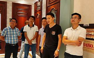 翟晓东秘书长周末带队走访调研常务理事单位