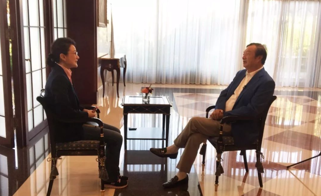 央视专访任正非：不会太担心女儿　会和女儿电话里说说笑话