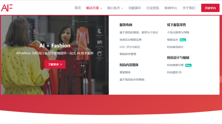 零售行业人工智能技术与服务提供商-以图搜图、服饰相似检索、电商智能运营等