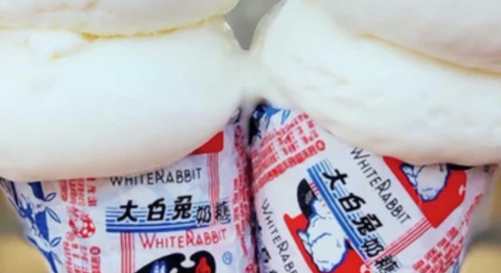 美生产商推出大白兔奶糖冰淇淋直接卖断货，连糖都被抢光了！