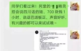 说方言能赚钱?四川话开价700元/小时,各地网友坐不住了!