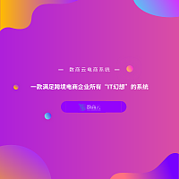 数商云跨境电商系统丨一款满足跨境企业所有“IT幻想”的系统