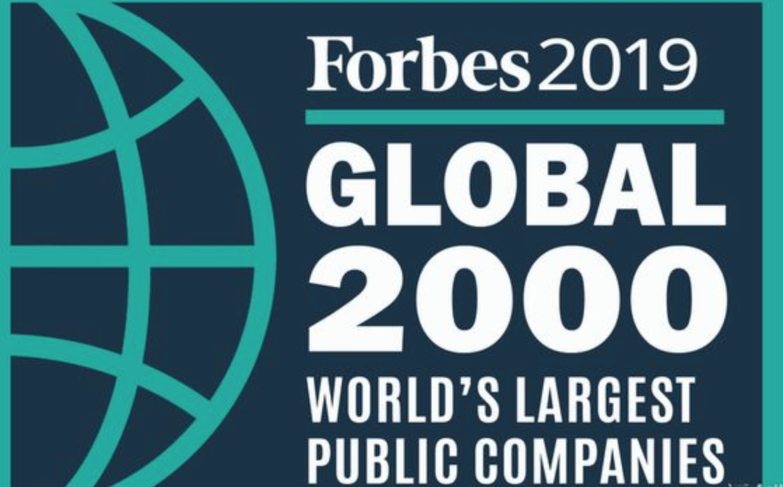 福布斯公布全球企业2000强，前10位中国占5席！