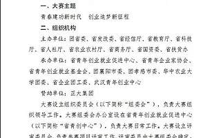 创青春|关于举办2019年“创青春” 湖北青年创新创业大赛的通知