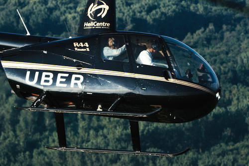 Uber打飞的　下月纽约用户能用Uber乘坐直升机　每趟最低200美元