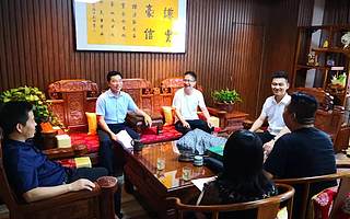 王本周会长带队拜访新生代创业导师