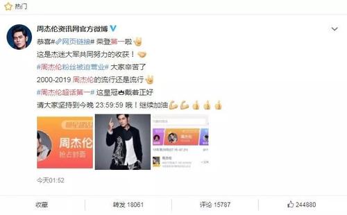 周杰伦打榜背后的粉丝经济之争