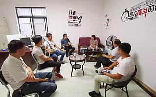 协会刘青叶副会长带队持续开展走访交流活动