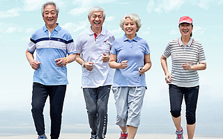 足力健老人鞋舒爽鞋：透氣網(wǎng)面，觸感軟彈舒適