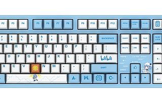 Akko艾酷推出bilibili主題鍵鼠套裝 鼠標(biāo)采用歐姆龍微動(dòng)