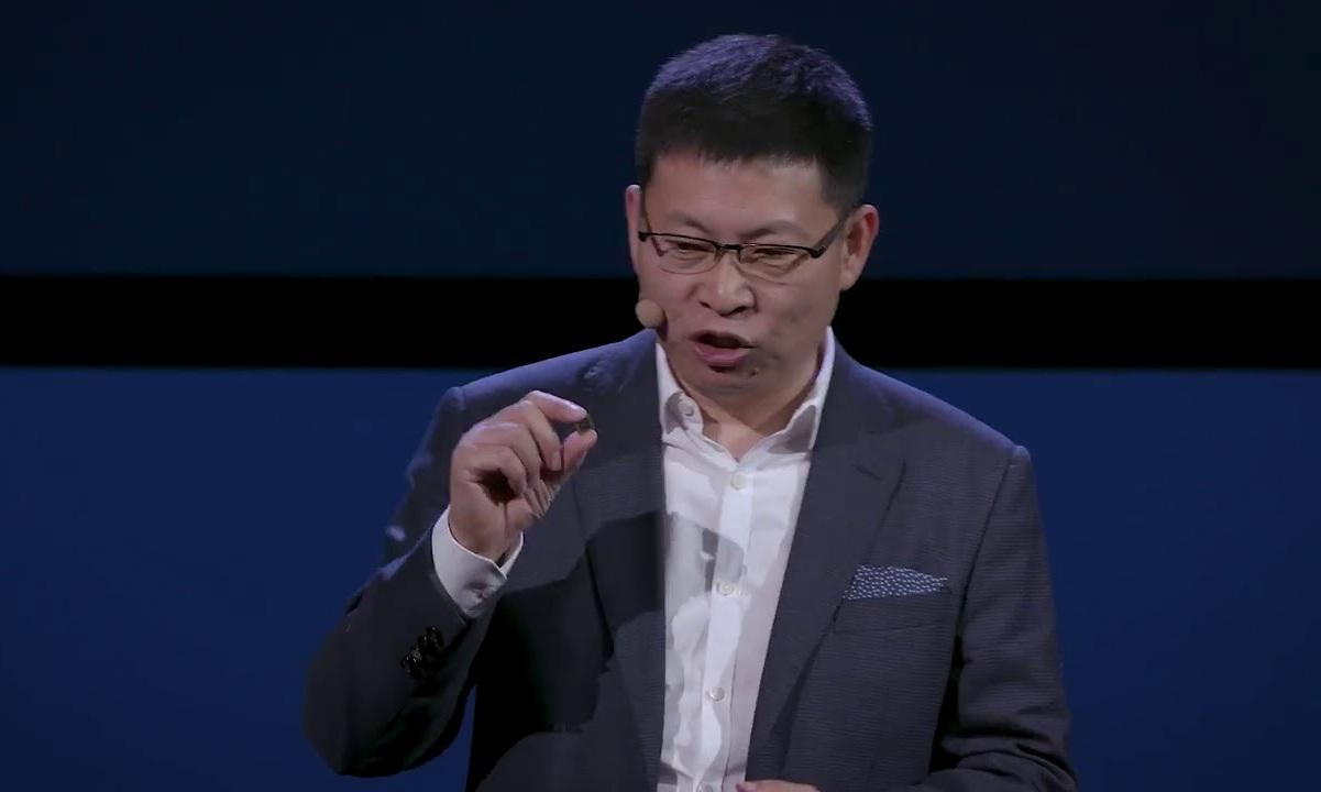 余承东：华为今年全球第一有点难度