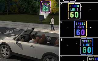 科學家研發變色路標 有助于提醒司機和行人