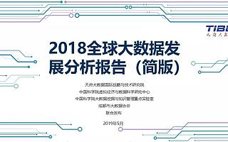 2018全球大数据发展分析报告（附下载）