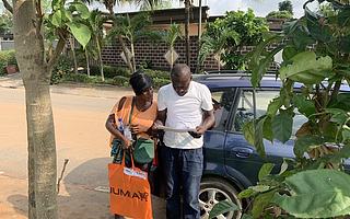 在非洲做电商有一大挑战:多数买家没有门牌号码