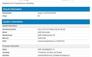 AMD 32核線程撕裂者曝光：主頻3.6GHz 多核成績近10萬分