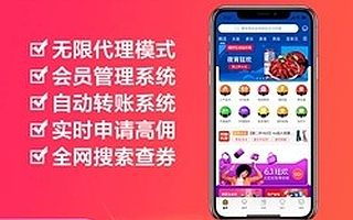 淘宝客淘客优惠券返利APP公众号代理系统花生日记淘客app高佣联盟软件源码开发