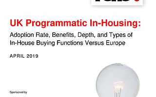 IAB：2019年英国广告程序化购买报告