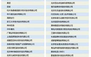 2019中国大数据企业50强榜单出炉：华为/小米/BAT等悉数上榜