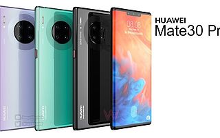 華為Mate 30 Pro最新渲染圖出爐 配備AMOLED瀑布屏