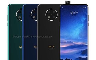 疑似小米MIX 4渲染圖及配置曝光：90Hz顯示屏 彈出式攝像頭