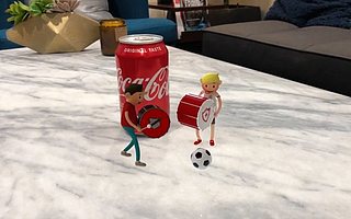 可口可樂公司正在采用AR技術(shù)進(jìn)行營銷