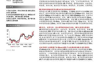 華泰證券發布VR/AR行業研究報告