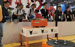 木蚁机器人专注移动不负重托，爆款产品闪耀2019工博会