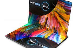 戴爾折疊屏筆記本電腦設計曝光 B面和C面采用全面屏設計