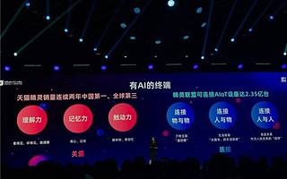 阿里：天貓精靈銷量連續兩年中國第一、全球第三