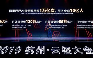 阿里巴巴AI每天調用超1萬億次，成中國最大的人工智能公司