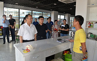 【不忘初心、牢记使命】区党工委副书记、管委会主任刘德辉调研我区产业配套建设情况